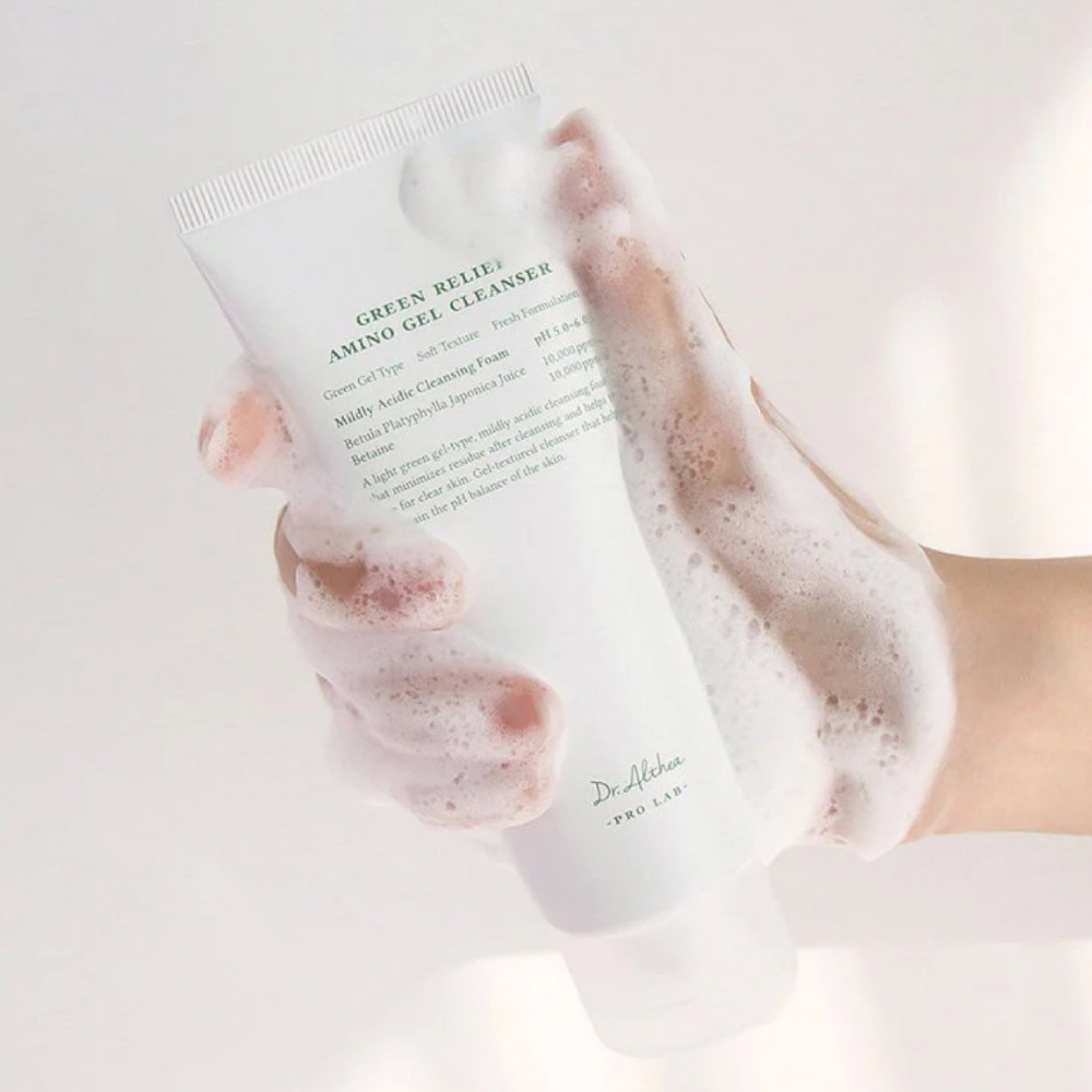 DR. ALTHEA Green Relief Amino Gel Cleanser 100ml - Очищаючий гель з амінокислотами - фото №2 DR. ALTHEA Green Relief Amino Gel Cleanser 100ml - Очищаючий гель з амінокислотами - фото №2